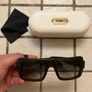 Vintage 90s Chloe sunglasses in smoke color